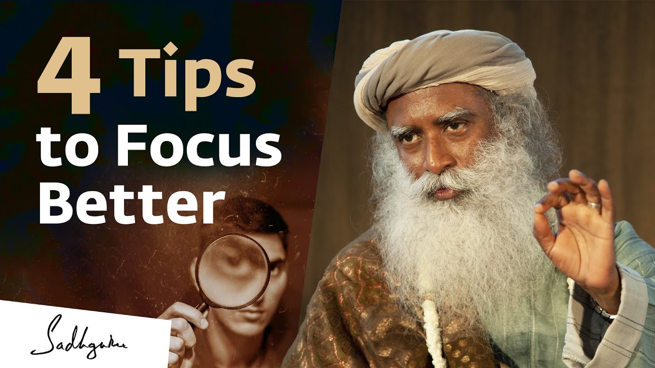 Video: How To Improve Your Focus & Unleash Your Intelligence | Sadhguru
