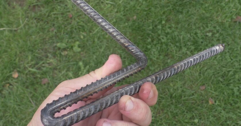 Video: Never throw away pieces of rebar !!! do it yourself !