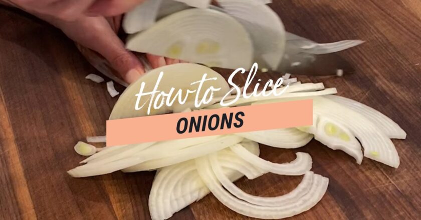 Video: Knife Skills: How to Slice an Onion