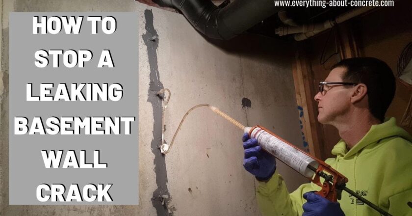 Video: BASEMENT WALL CRACK REPAIR : HOW TO FIX LEAKS A STEP BY STEP GUIDE