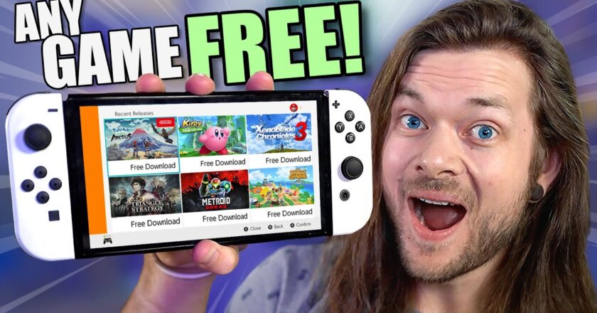 Gaming Videos: How to get ANY Nintendo Switch Game FREE!