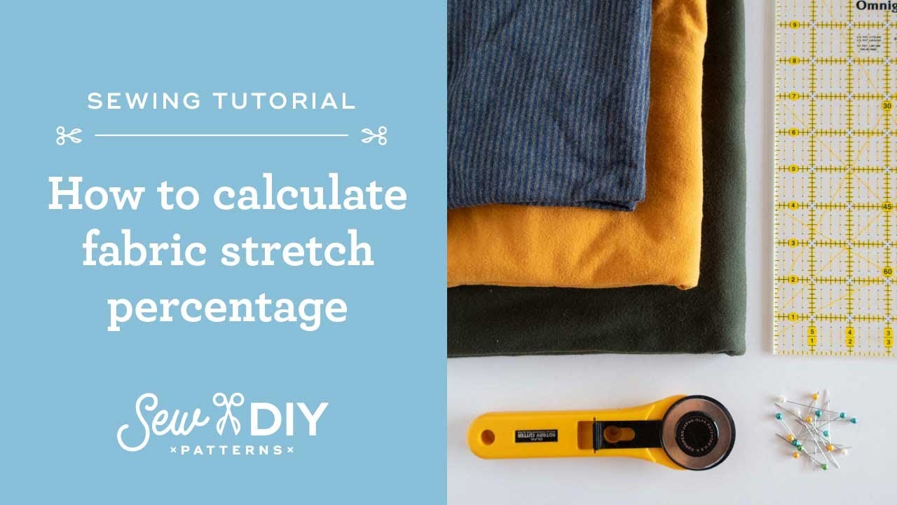 Video: How to calculate fabric stretch percentage