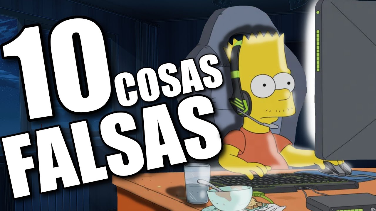 Gaming Videos: 10 COSAS FALSAS sobre los GAMERS