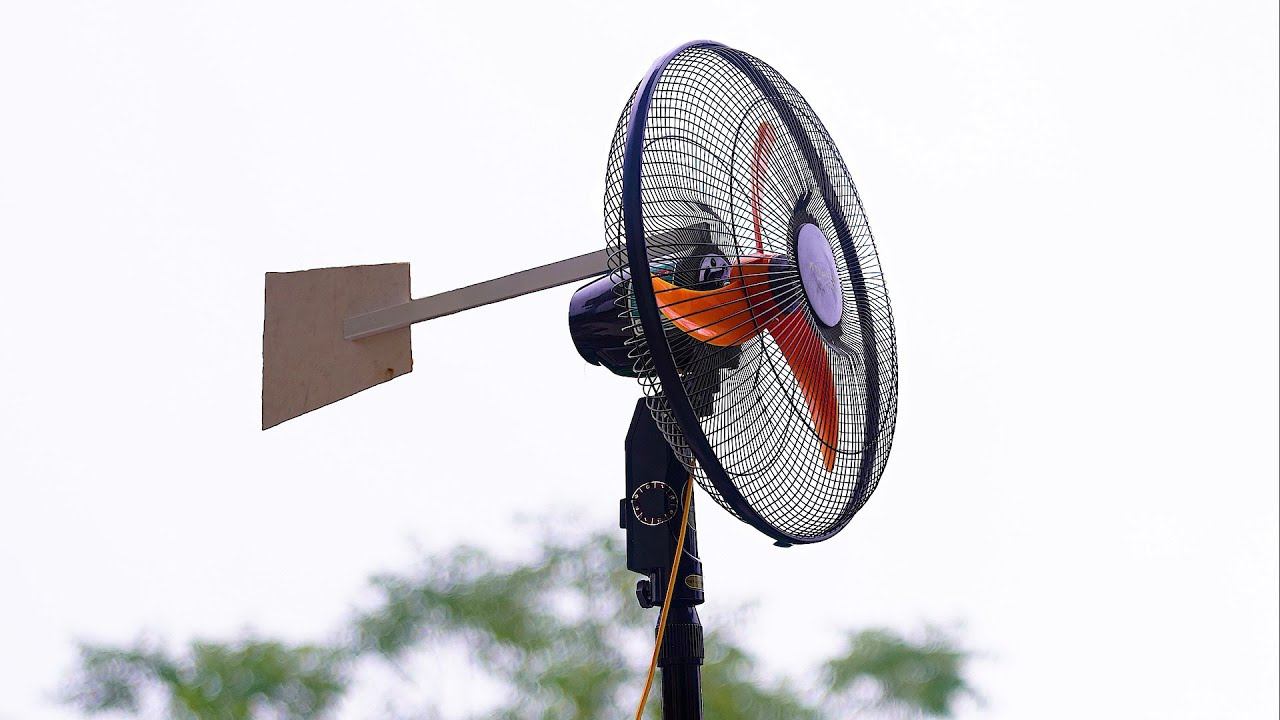 Video: DIY Wind Turbine Generator from old Fan