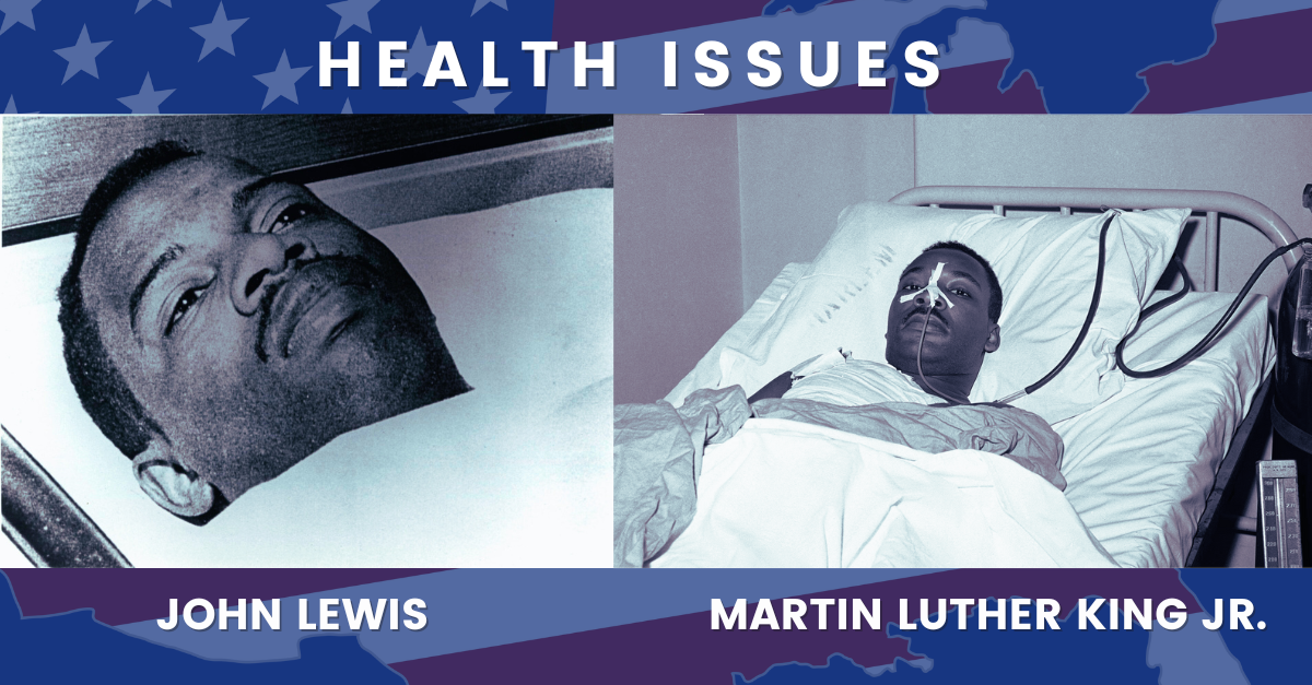 Martin Luther King Jr. and John Lewis: 7 Lesser Known Health Issues