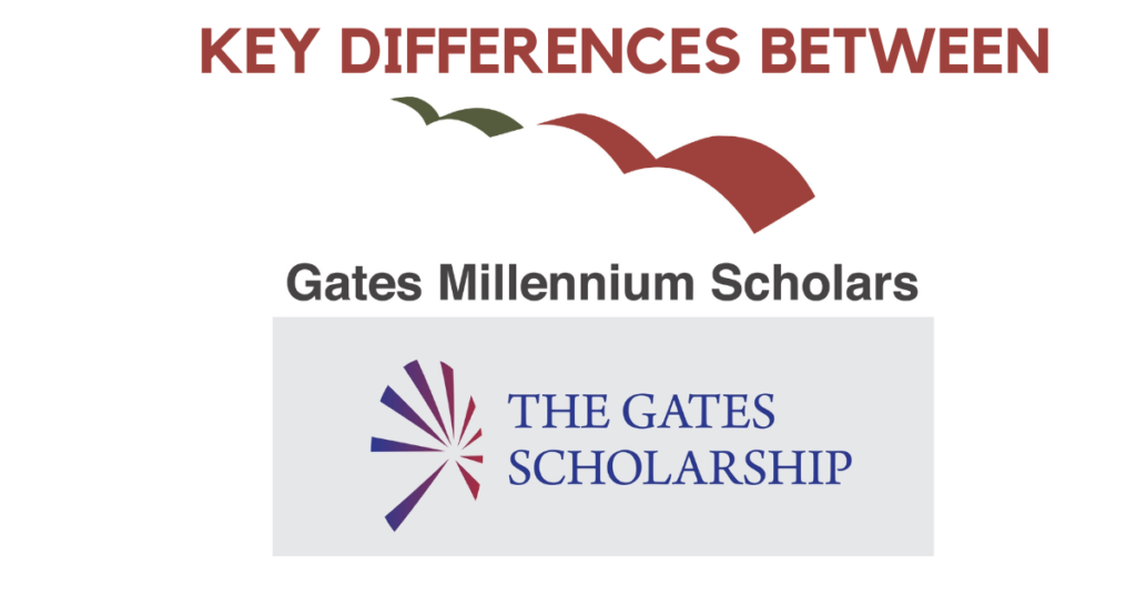 Gates Millennium Scholarship vs. Gates Scholarship