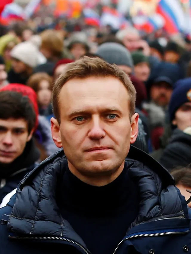 Alexei Navalny a day before his death