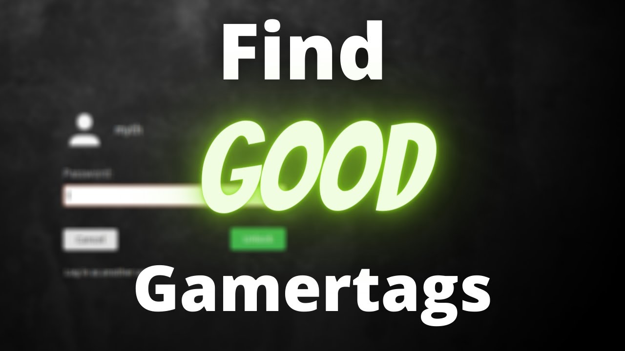 Gaming Videos: How to choose a GOOD gaming name or find creative gamertags