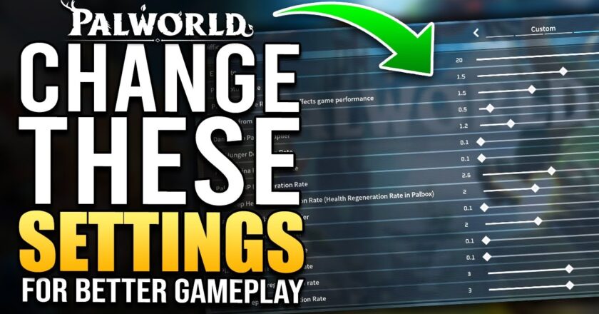 Gaming Videos: Improve Gameplay In Palworld With Updated Custom Game Settings – Ultimate Guide