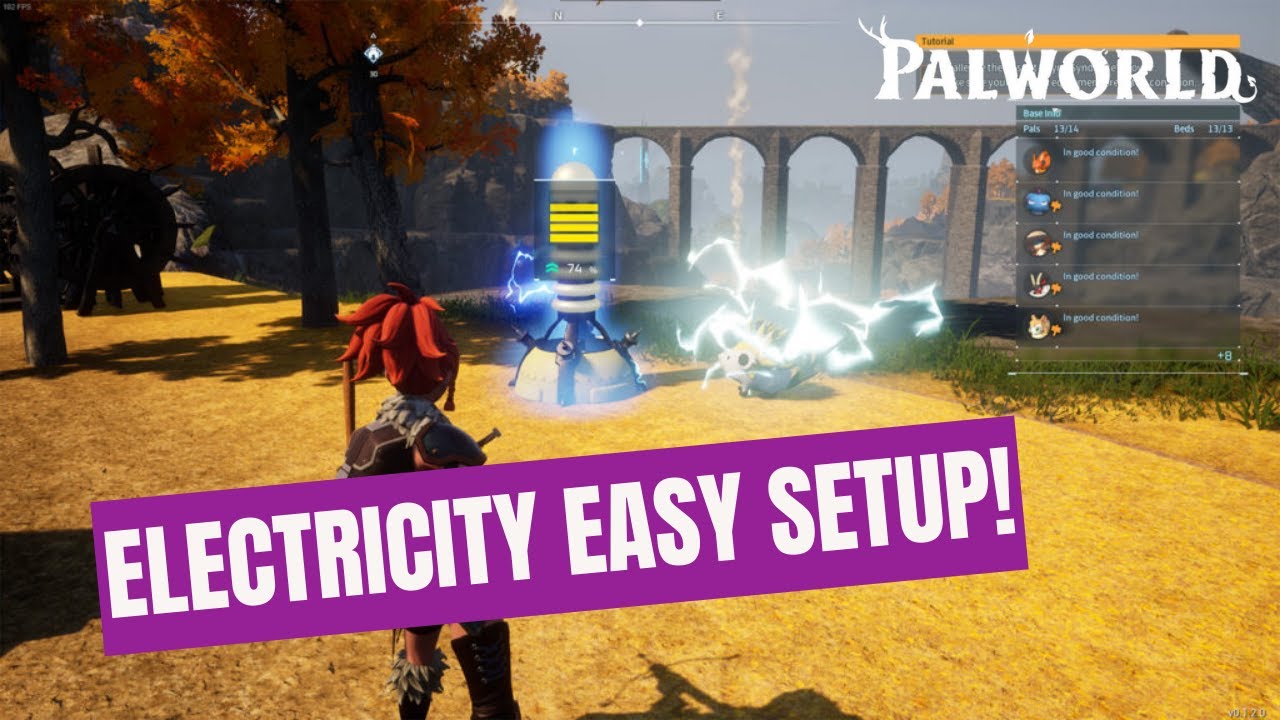 Gaming Videos: Palworld Power Guide How to Power Up Your Base