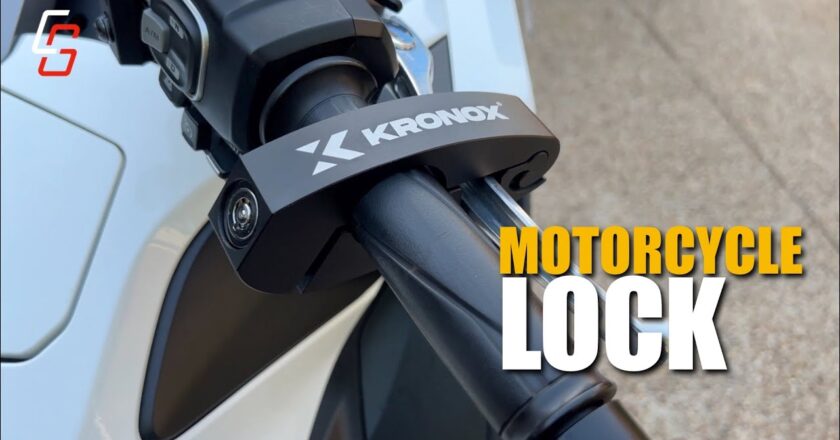Video: Motorcycle Security Lock from Kronox | Cruiseman's Reviews