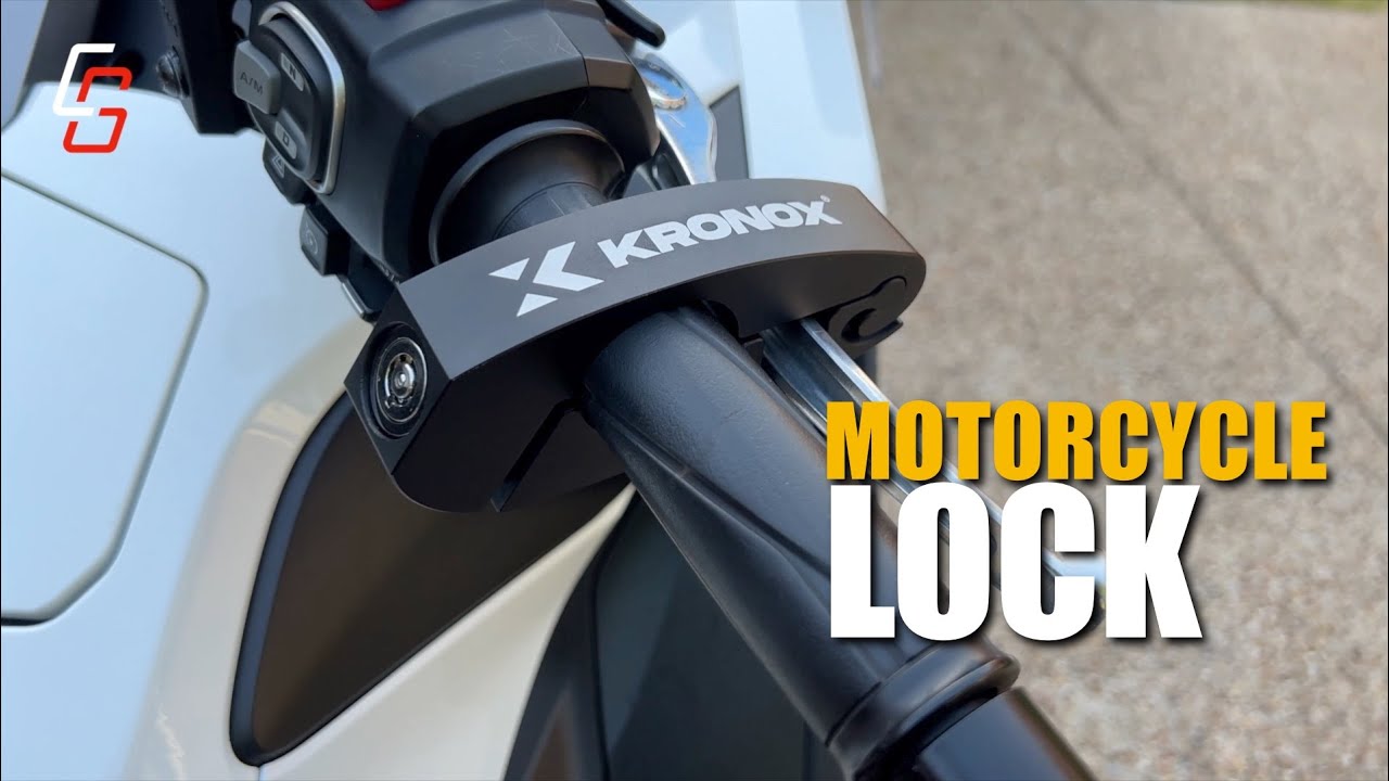 Video: Motorcycle Security Lock from Kronox | Cruiseman's Reviews