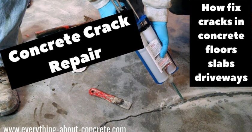 Video: Concrete Crack Repair – How to fix cracks in concrete DIY