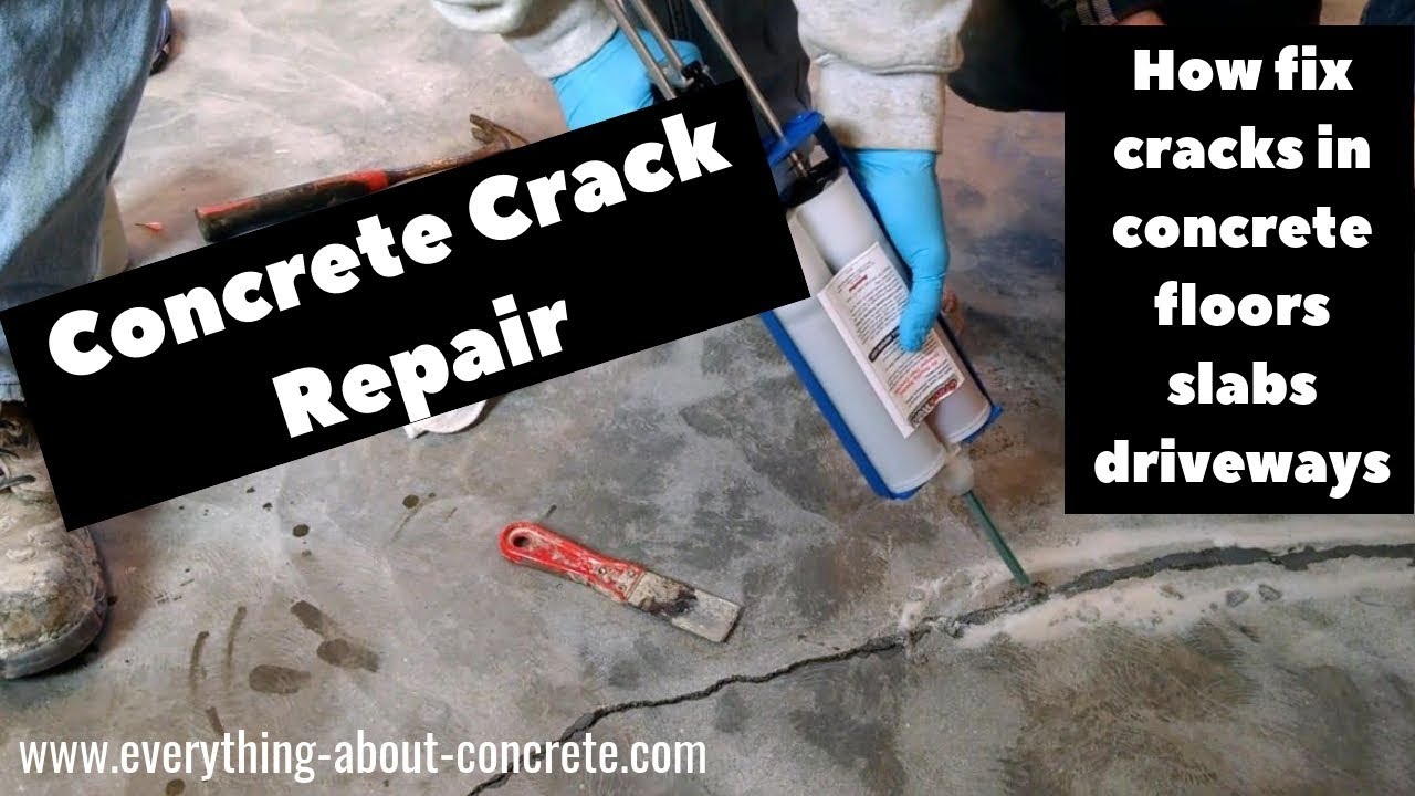 Video: Concrete Crack Repair – How to fix cracks in concrete DIY