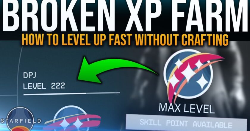 Gaming Videos: Starfield – BEST XP FARM without CRAFTING AFTER PATCH – This will earn you UNLIMITED XP FAST & EASY