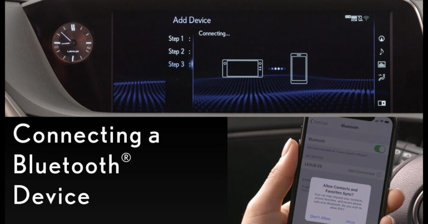 Video: How-To Connect to Your Bluetooth Device | Lexus